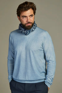 - Mini Scarf Eolo Denim