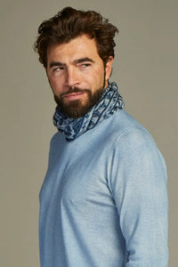 - Mini Scarf Eolo Denim