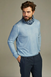 - Mini Scarf Eolo Denim