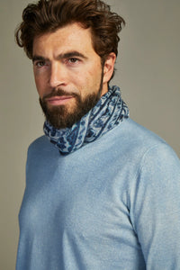 - Mini Scarf Eolo Denim