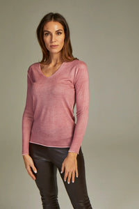 - Fit Sweater Rosa Antico