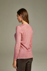- Fit Sweater Rosa Antico
