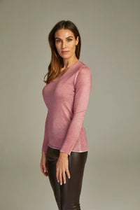 - Fit Sweater Rosa Antico
