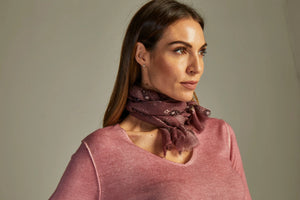 - Mini Scarf Cashmere Rosantico
