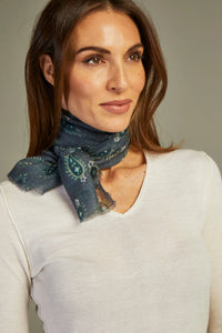 - Mini Scarf Cashmere Grey
