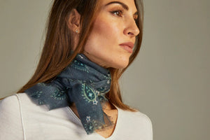 - Mini Scarf Cashmere Grey