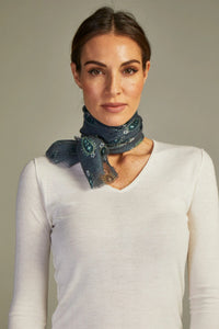 - Mini Scarf Cashmere Grey