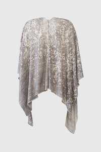 - Knitted Cape- Pizzo Grey