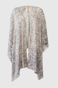 - Knitted Cape- Pizzo Grey
