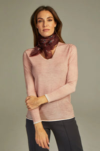 - Mini Scarf Cashmere Porpora