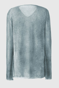 - Knitted sweater - Grey