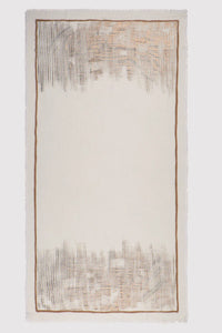 - White Lacca Copper Carpet