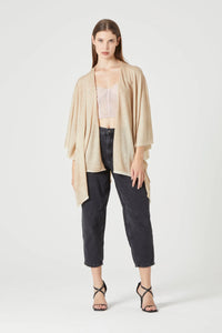 - Cape Knitted Spray Beige