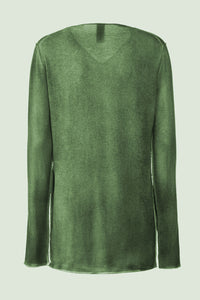 Knitted sweater - Olive